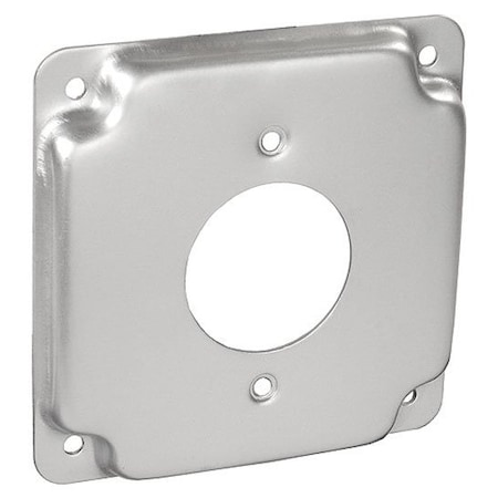 Southwire Electrical Box Cover, Square, Galvanized Steel, Raised Cover G1942